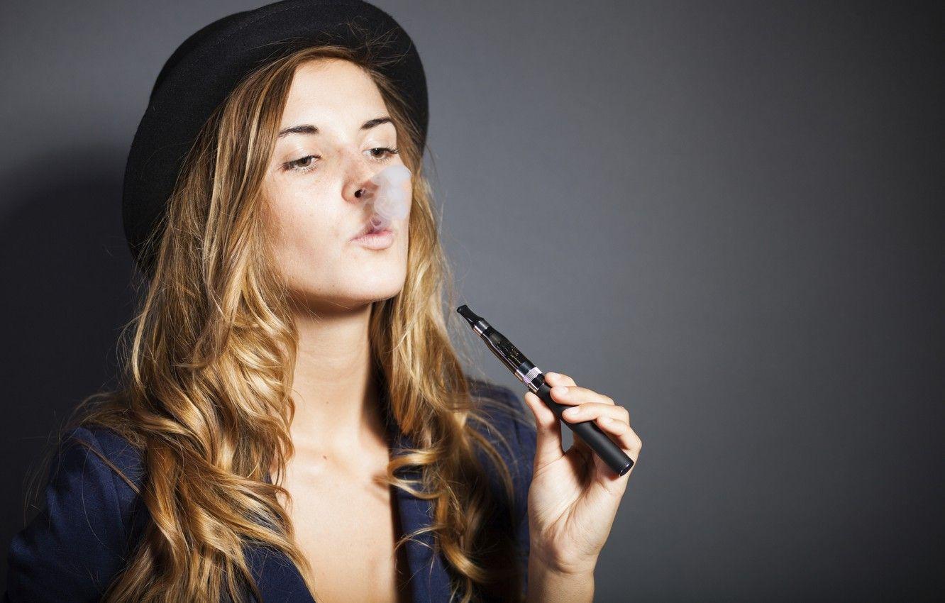 1332x850 Wallpaper girl, hand, hat, breath, cigarette, couples