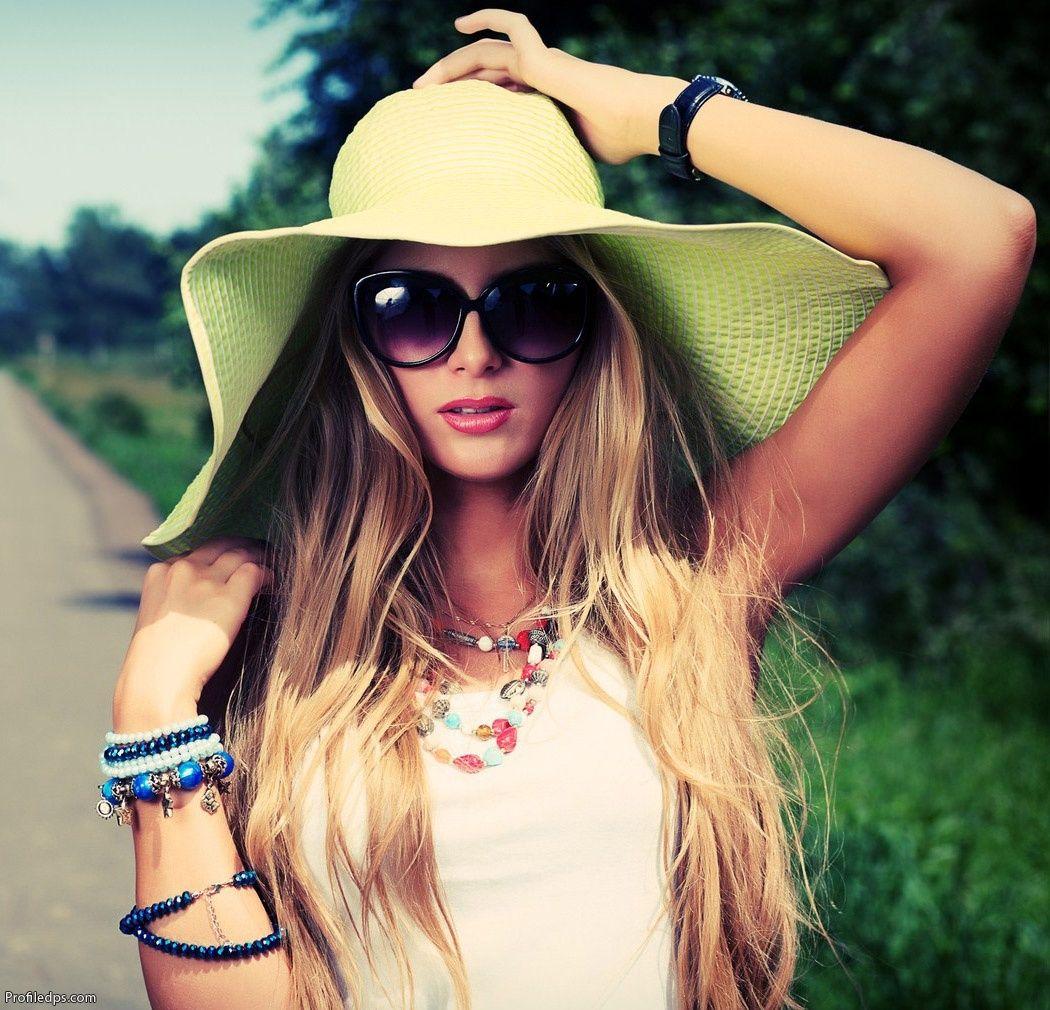 Download Girl in attitude in stylish hat - Innocent girl wallpaper- For  Mobile Phone