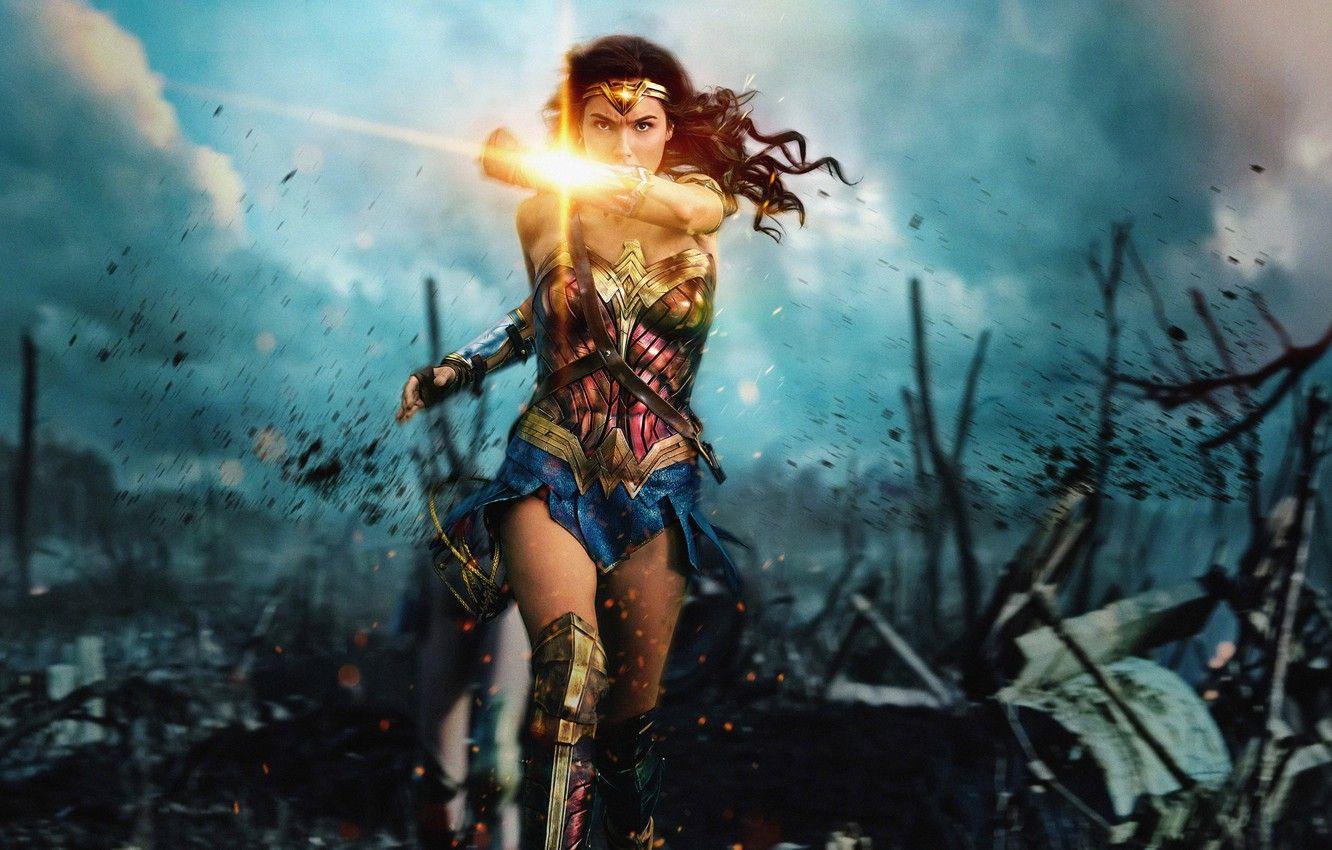 1332x850 Wallpaper cinema, Wonder Woman, armor, war, movie, brunette
