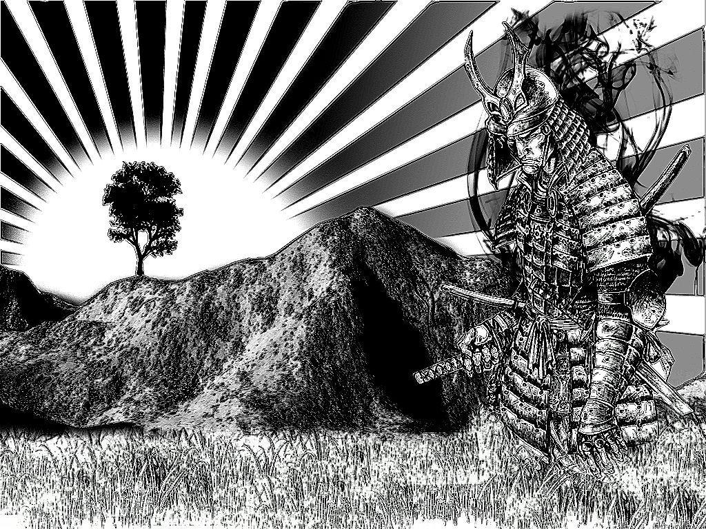 1024x768 Samurai Warrior Japan Free Download wallpaper