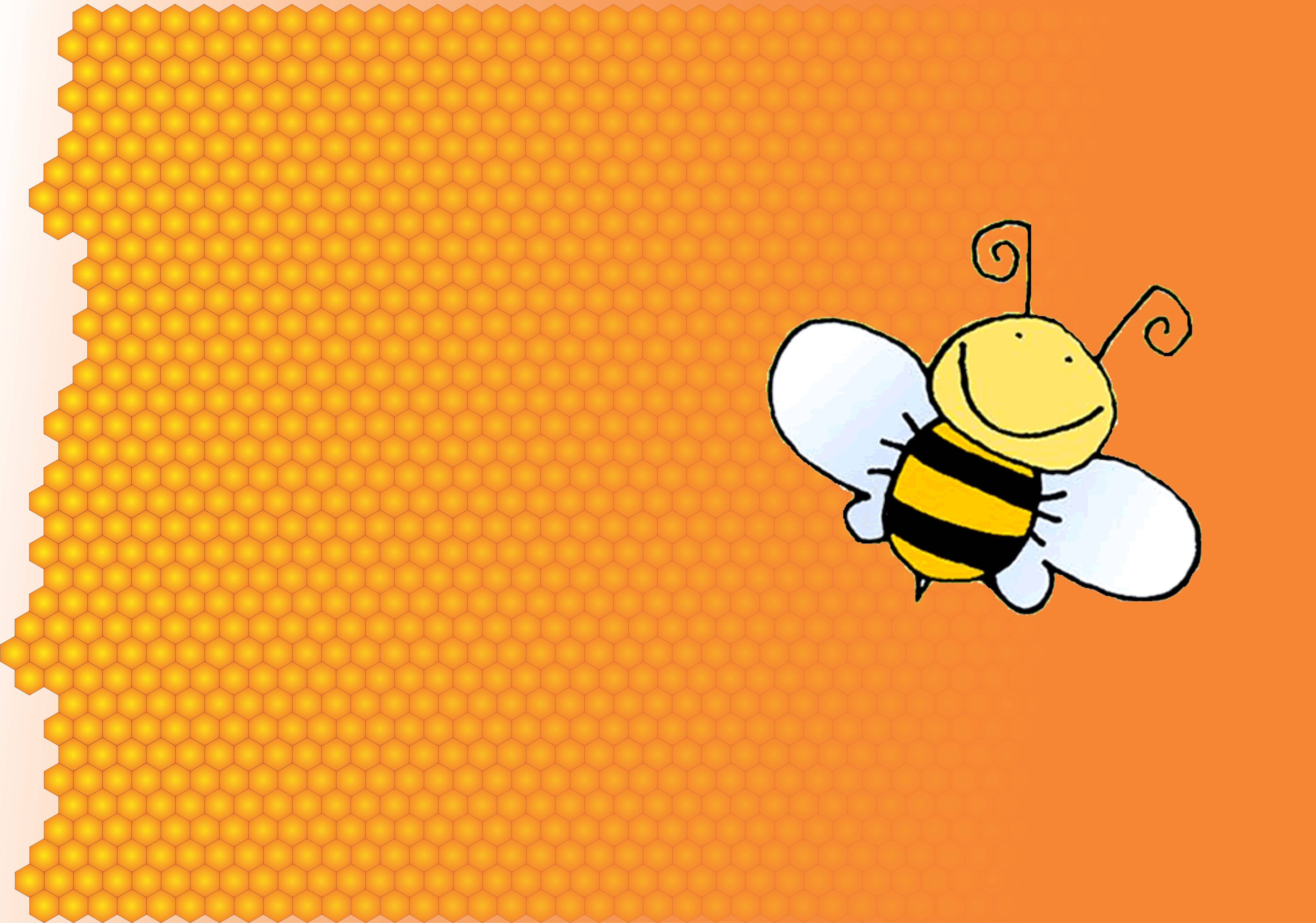 a cartoon bee