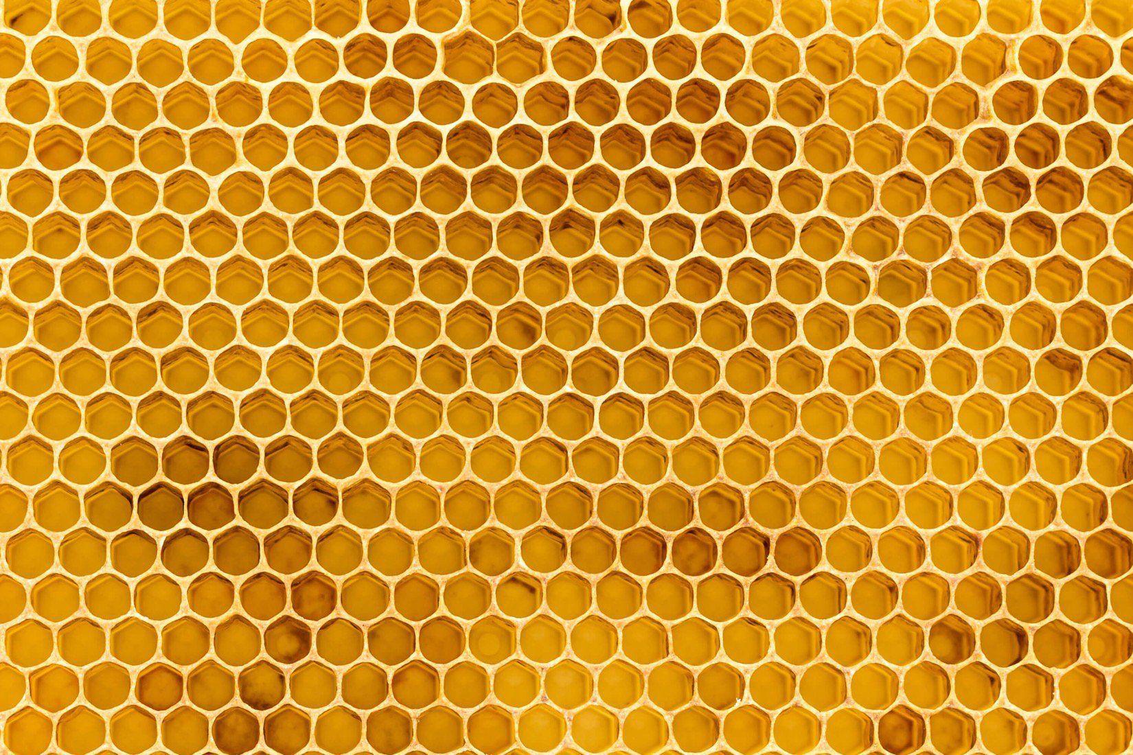 3D Honeycomb Pattern Wallpaper