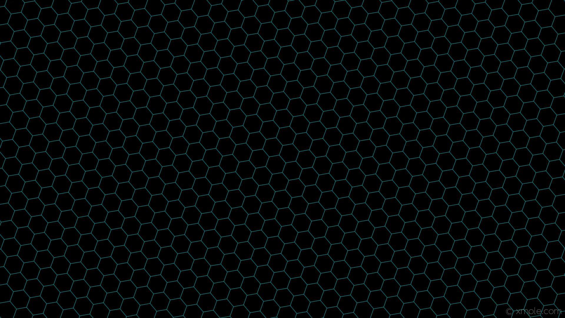 Dark Honeycomb Wallpaper