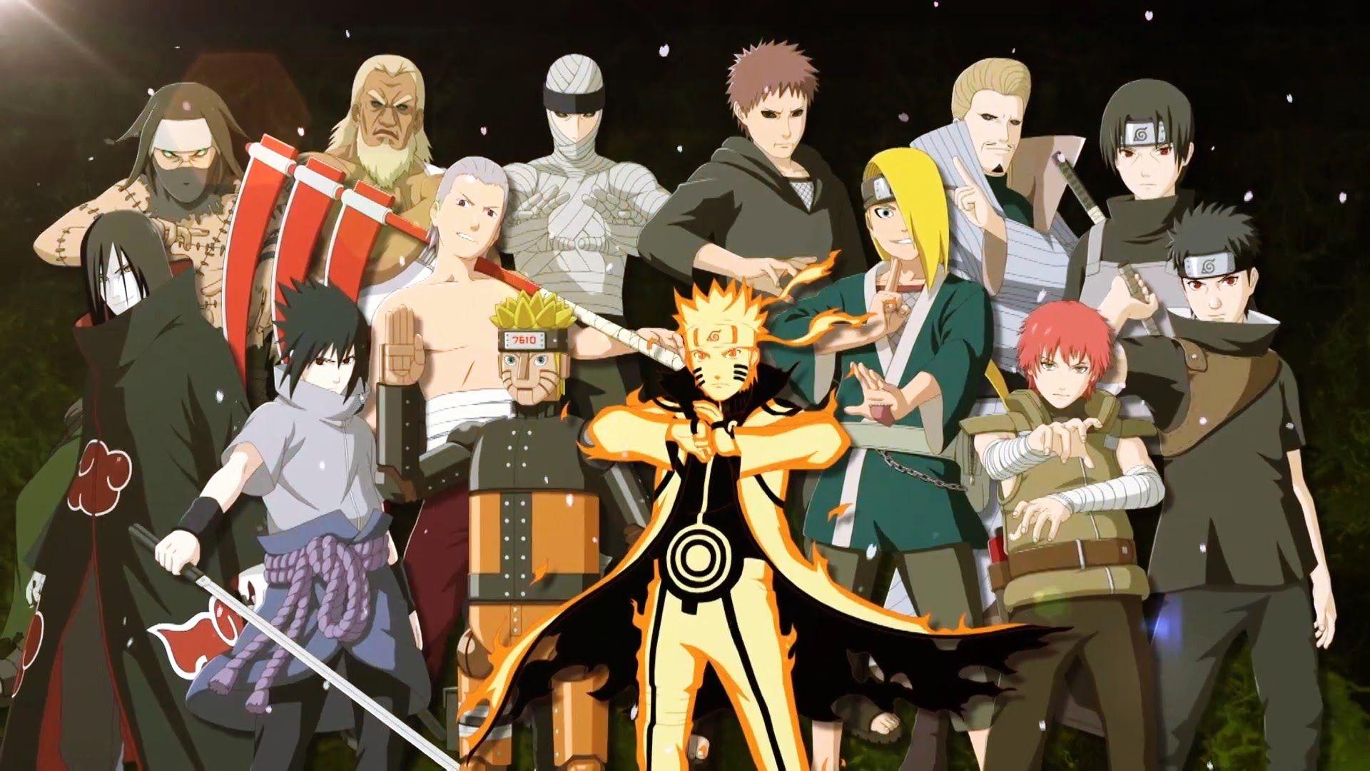 1920x1080 All the Naruto Shippuden Characters Unique Naruto Shippuden