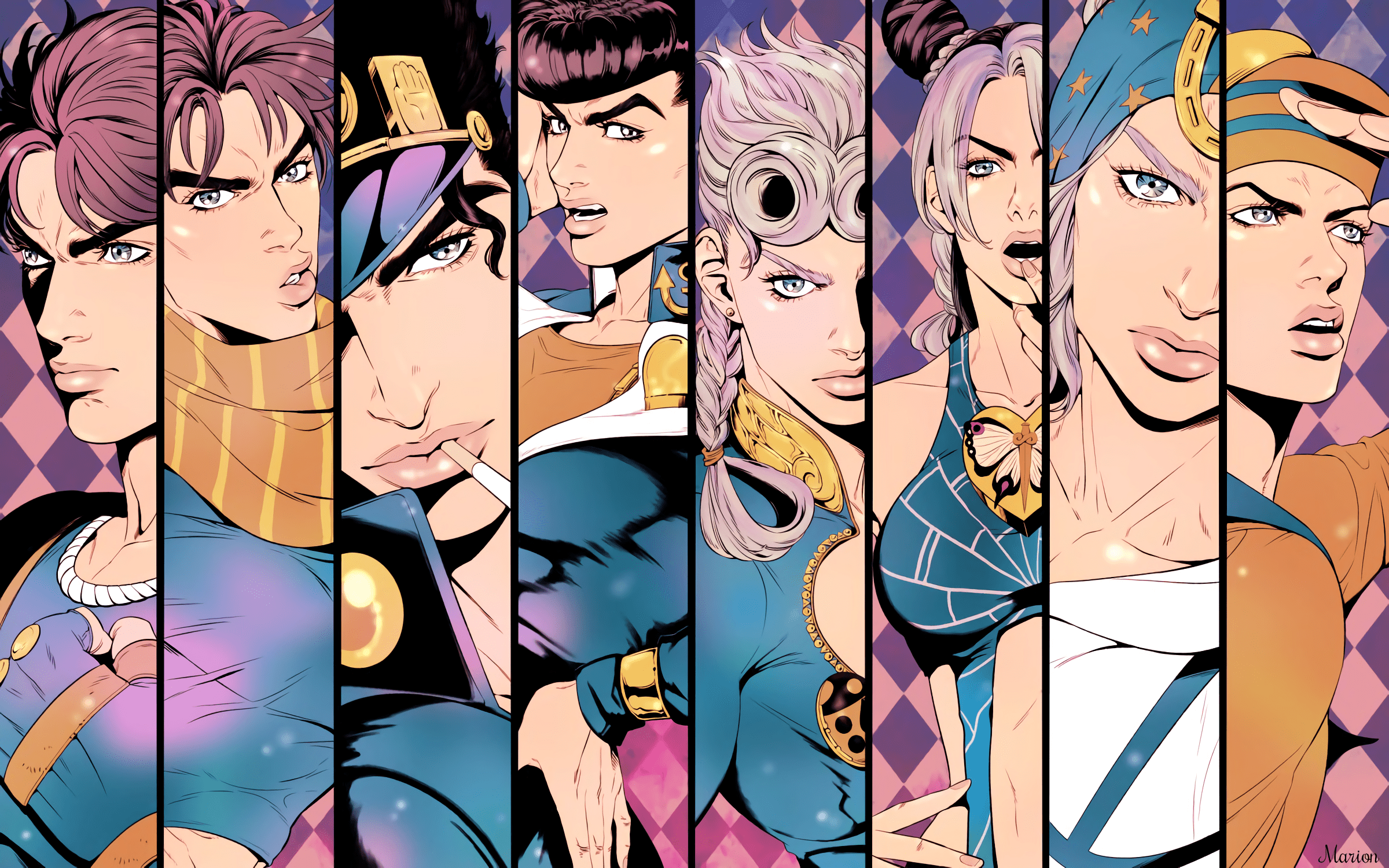 2400x1500 Jojo's Bizarre Adventure Wallpaper