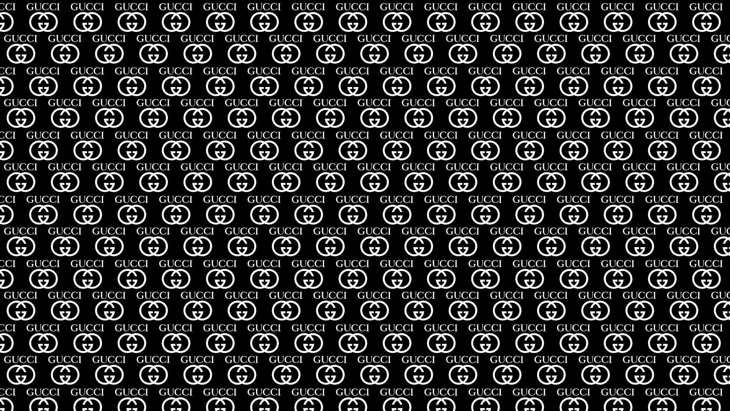 2560x1440 Gucci Logo Wallpaper