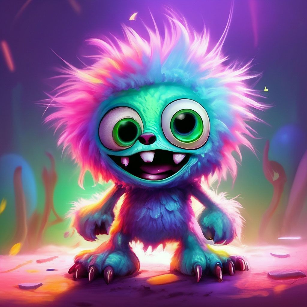 1024x1024 Digital Art, Dynamic, Funny, Hyper