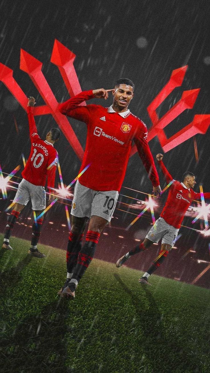 736x1308 Rashford Celebration Wallpaper