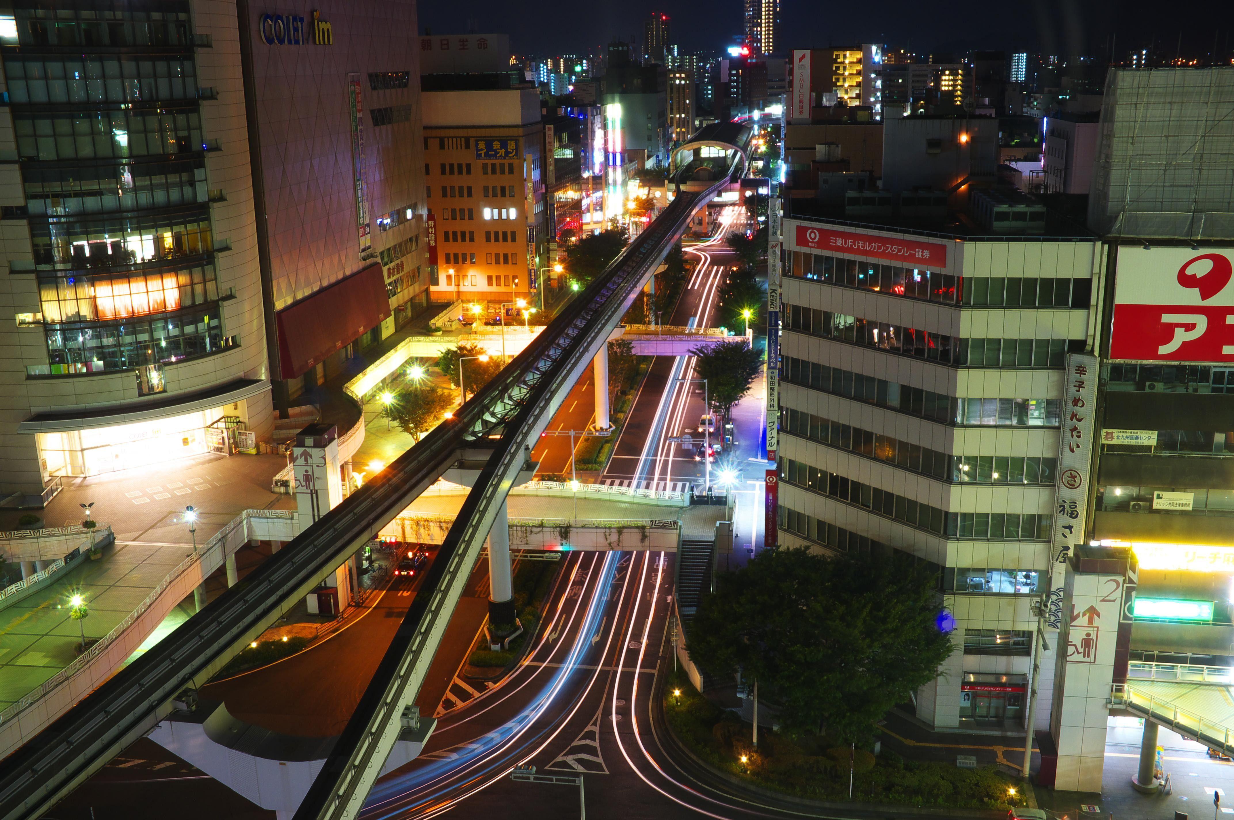 4288x2848 Japan, cityscapes, streets, buildings, Asia, trainway