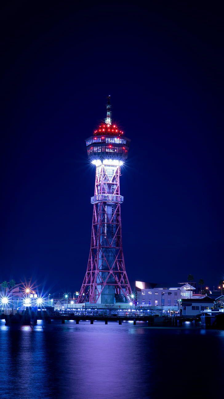 728x1294 Fukuoka tower 1080P, 2K, 4K, 5K HD wallpaper free download