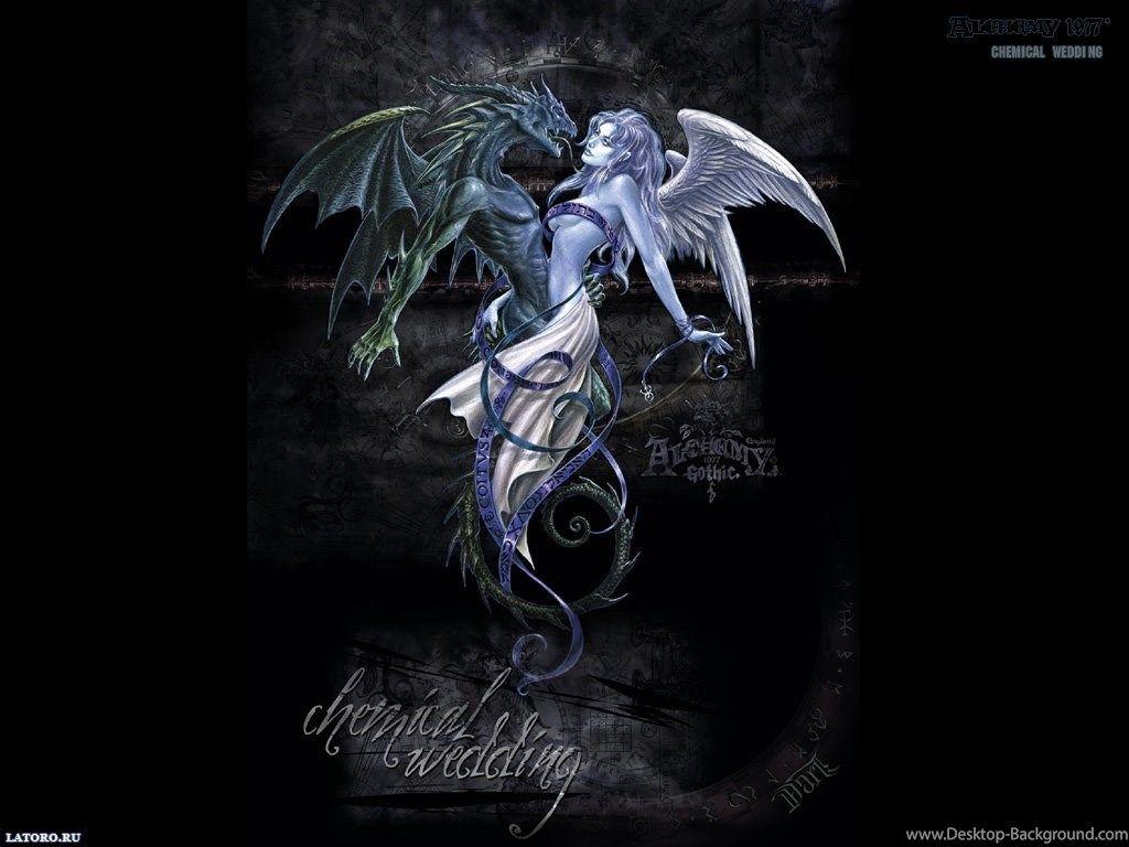 1024x768 Gothic Computer Wallpaper, Bestscreenwallpaper.com, Dark Angel