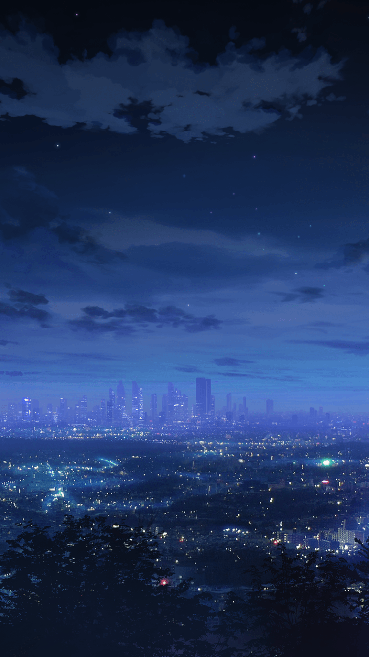 Anime City Phone Wallpapers  Top Free Anime City Phone Backgrounds   WallpaperAccess