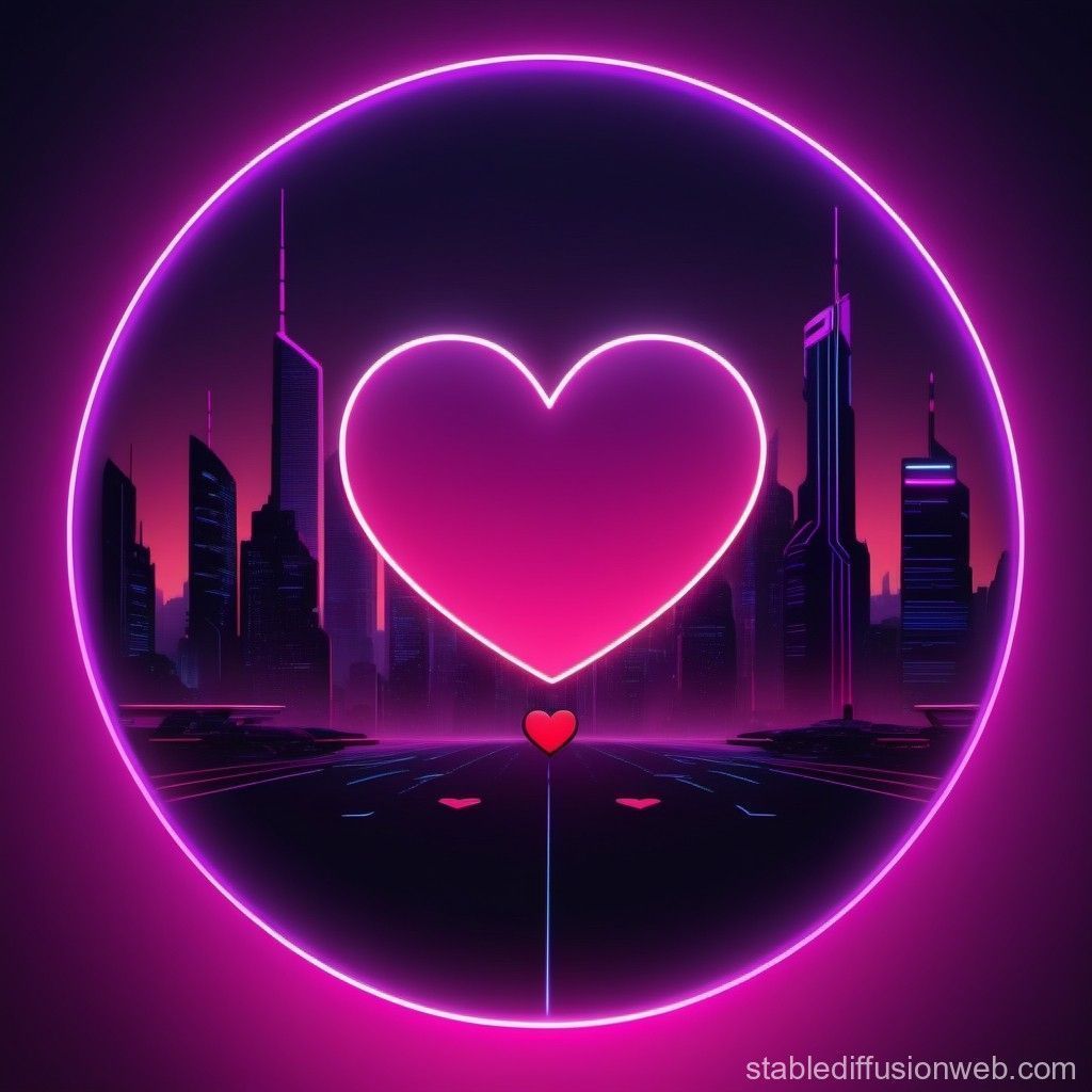 1024x1024 heart gradient Prompts. Stable