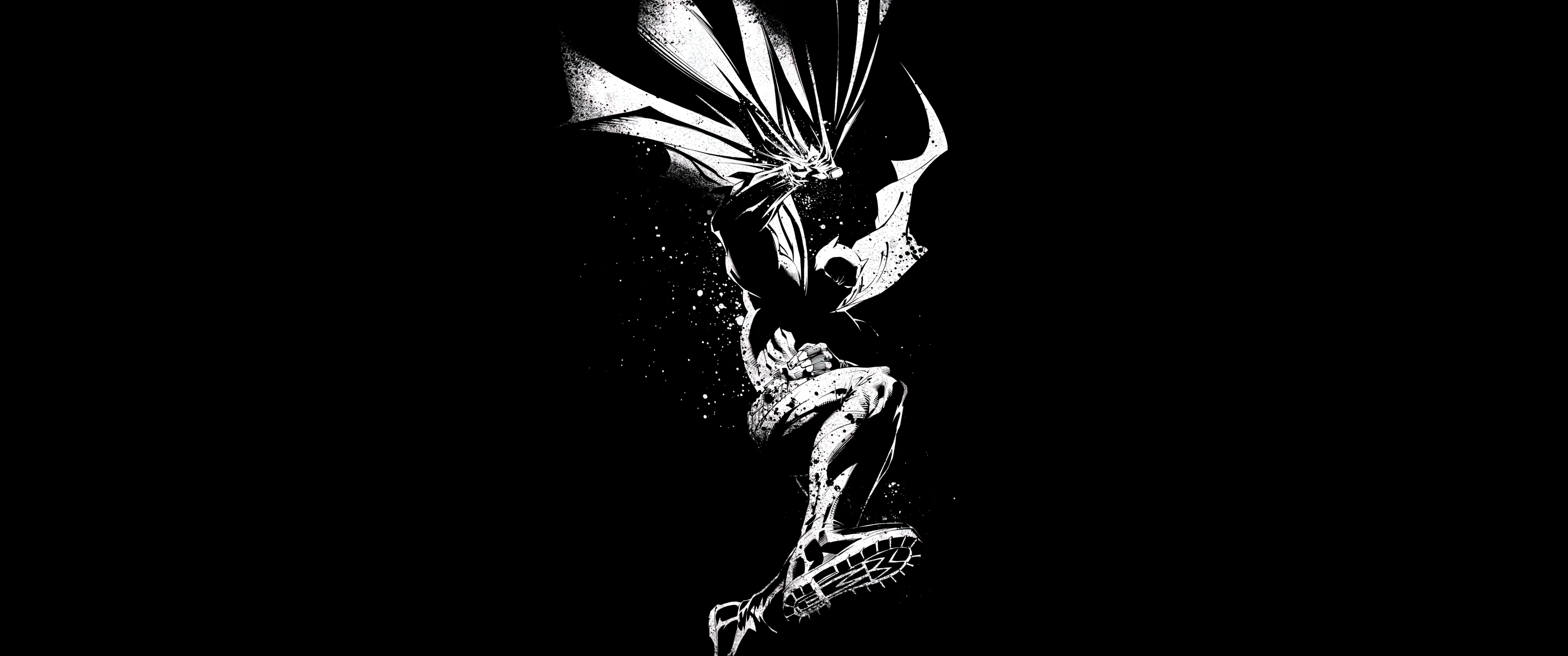 3440x1440 Batman Wallpaper 4K, Dark Knight