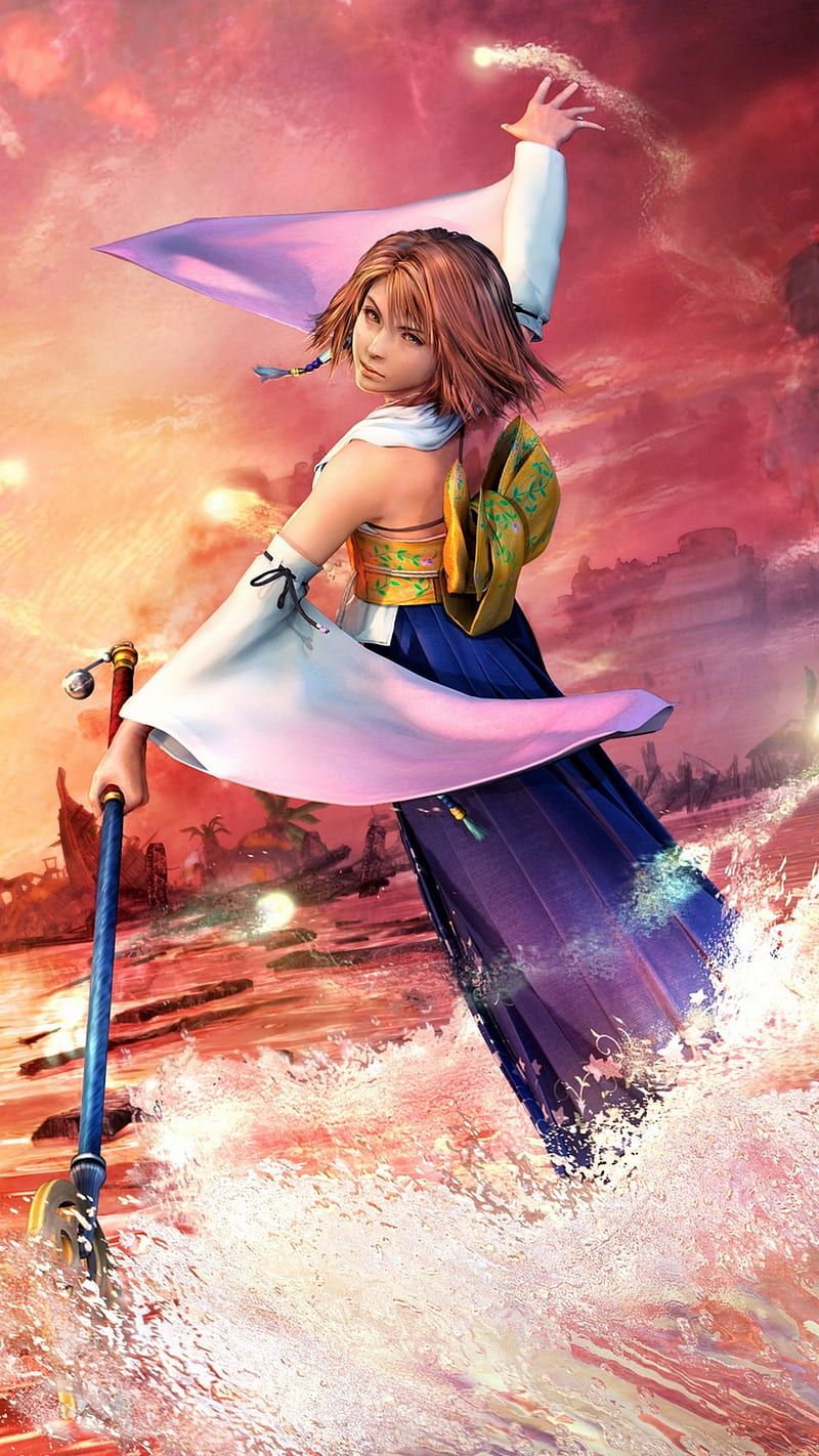 800x1422 FFX Yuna, final fantasy final