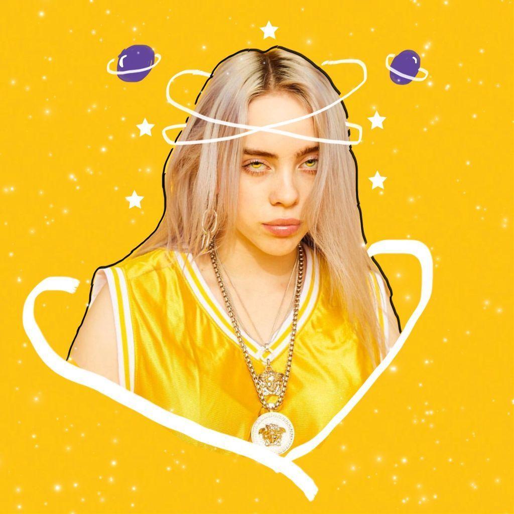 1024x1024 Billie Eilish billieeilish cute art tumblr aesthetic