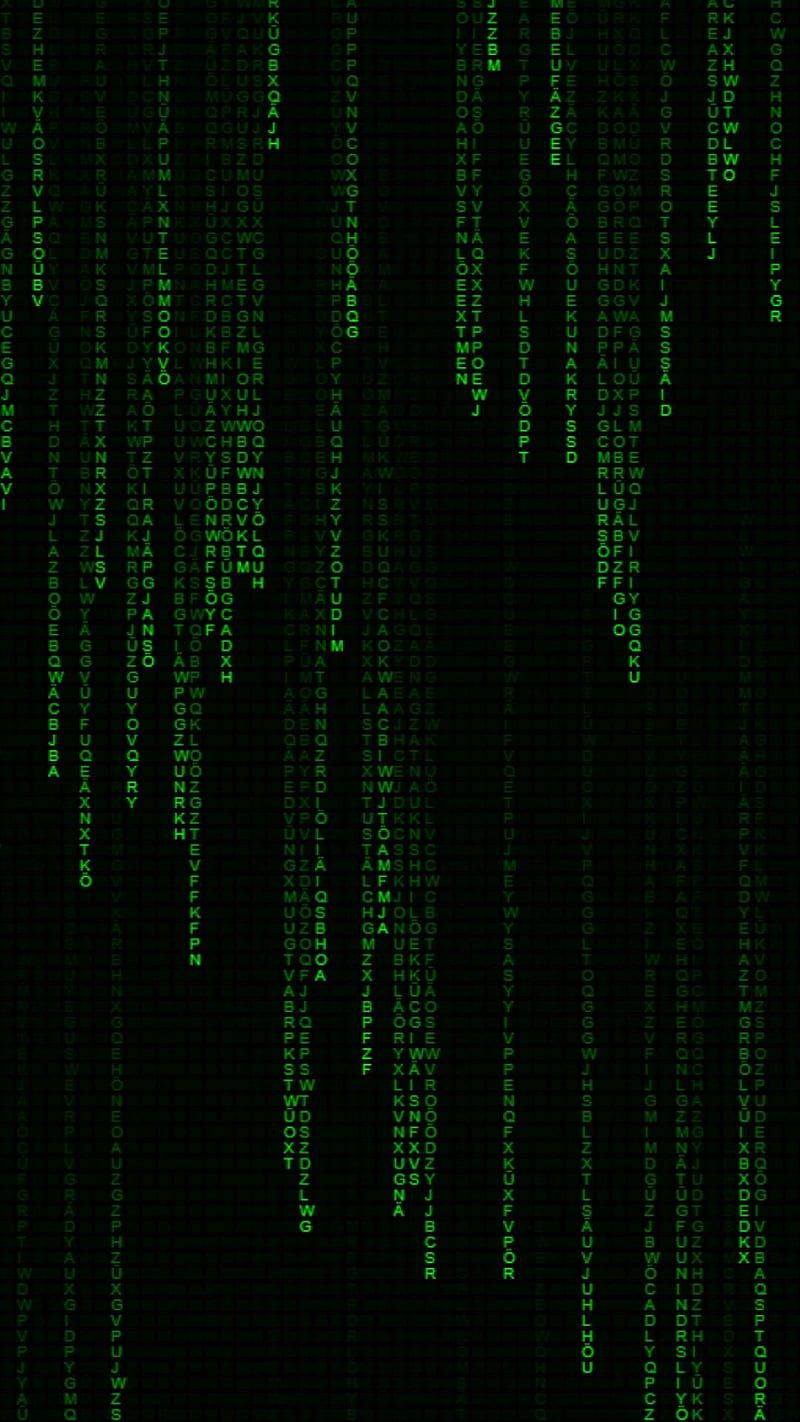 800x1422 matrix, computer, HD wallpaper