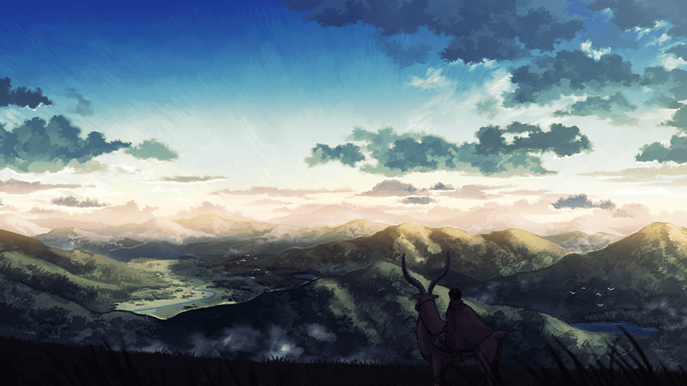 1366x768 Studio Ghibli, #Princess Mononoke, #Ashitaka, #Mononoke, #Yakuru