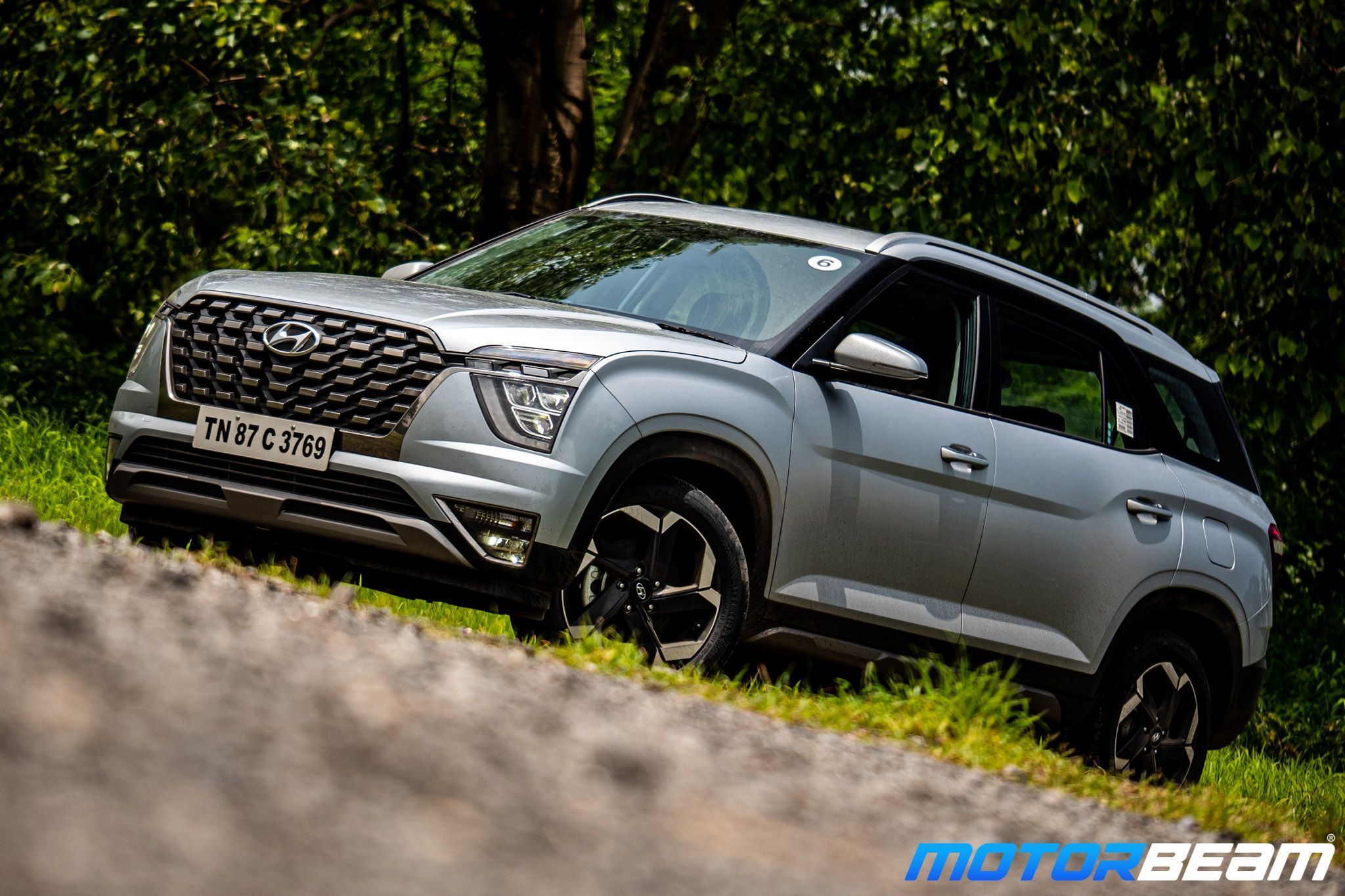 2048x1365 Hyundai Alcazar CNG Spied Testing