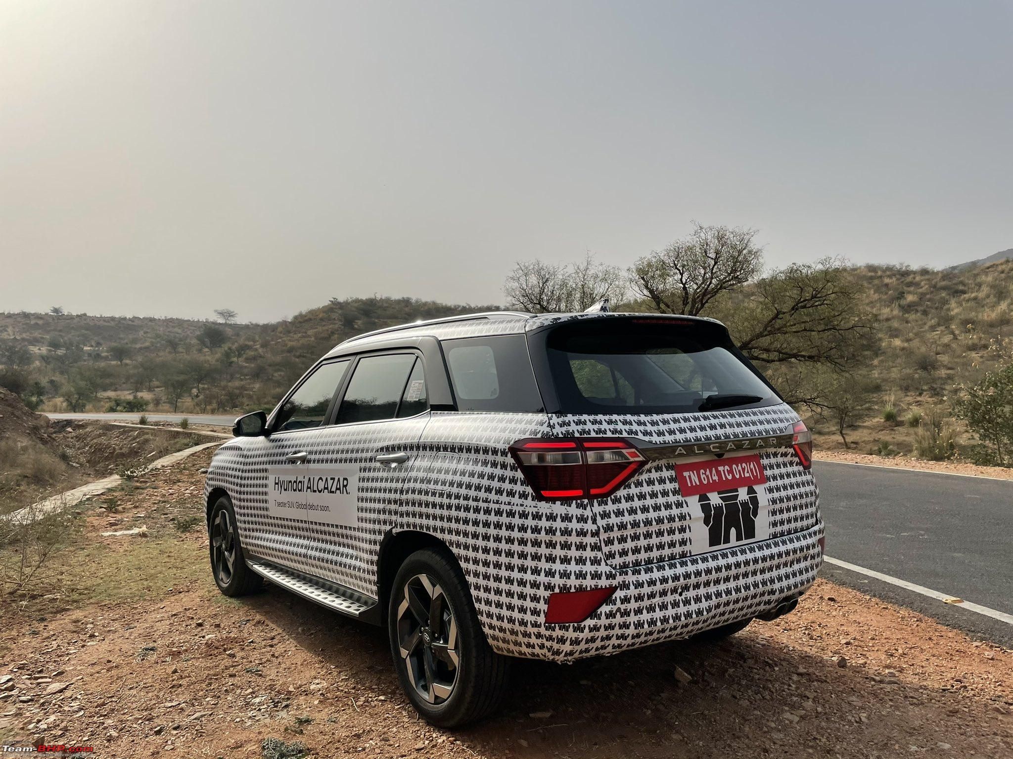 2048x1536 7 Seater Hyundai Alcazar Launching