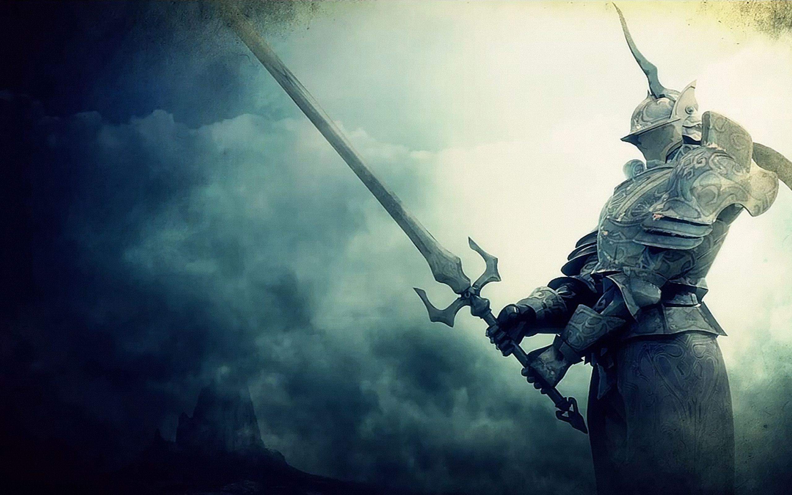 2560x1600 Knight Background for Mobile HD Wallpaper