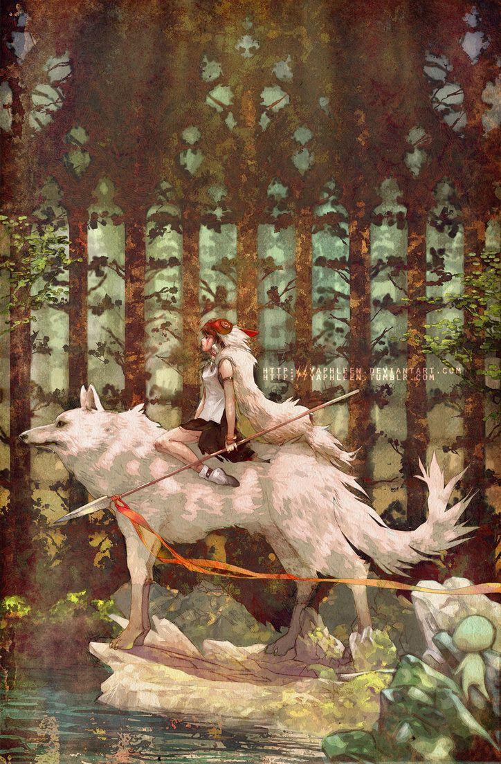 724x1104 Princess Mononoke