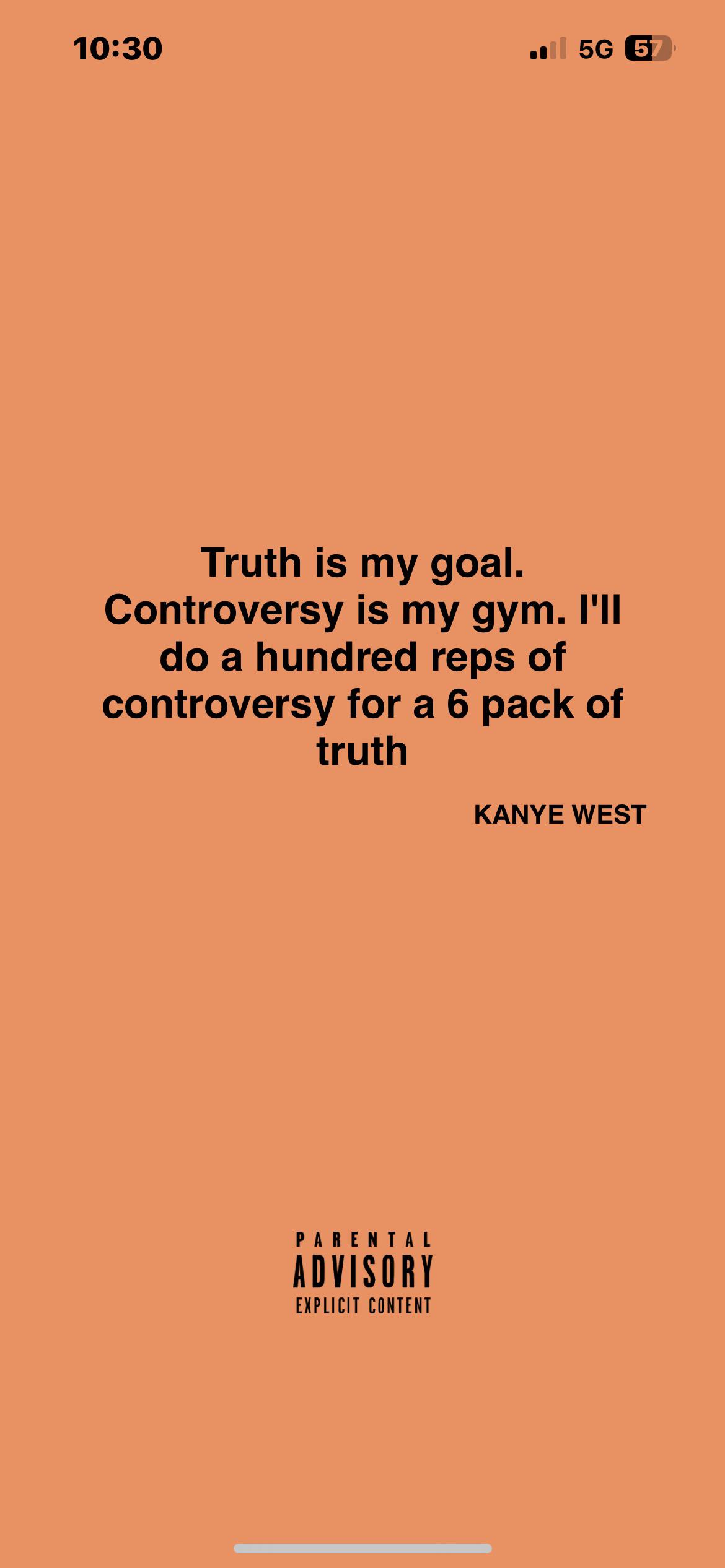 1170x2532 good kanye quote for the yearbook