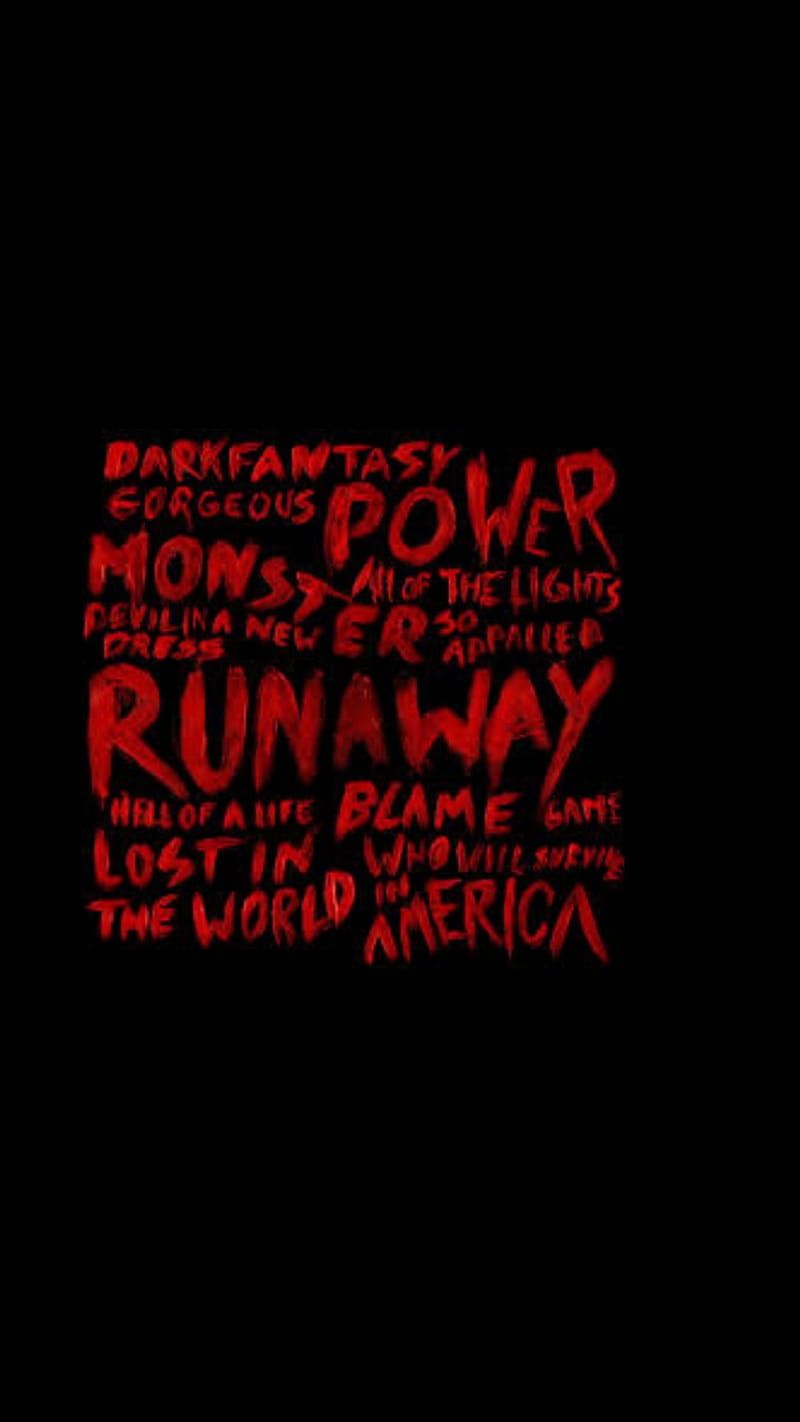 800x1422 Kanye West MBDTF, kanye west, HD phone