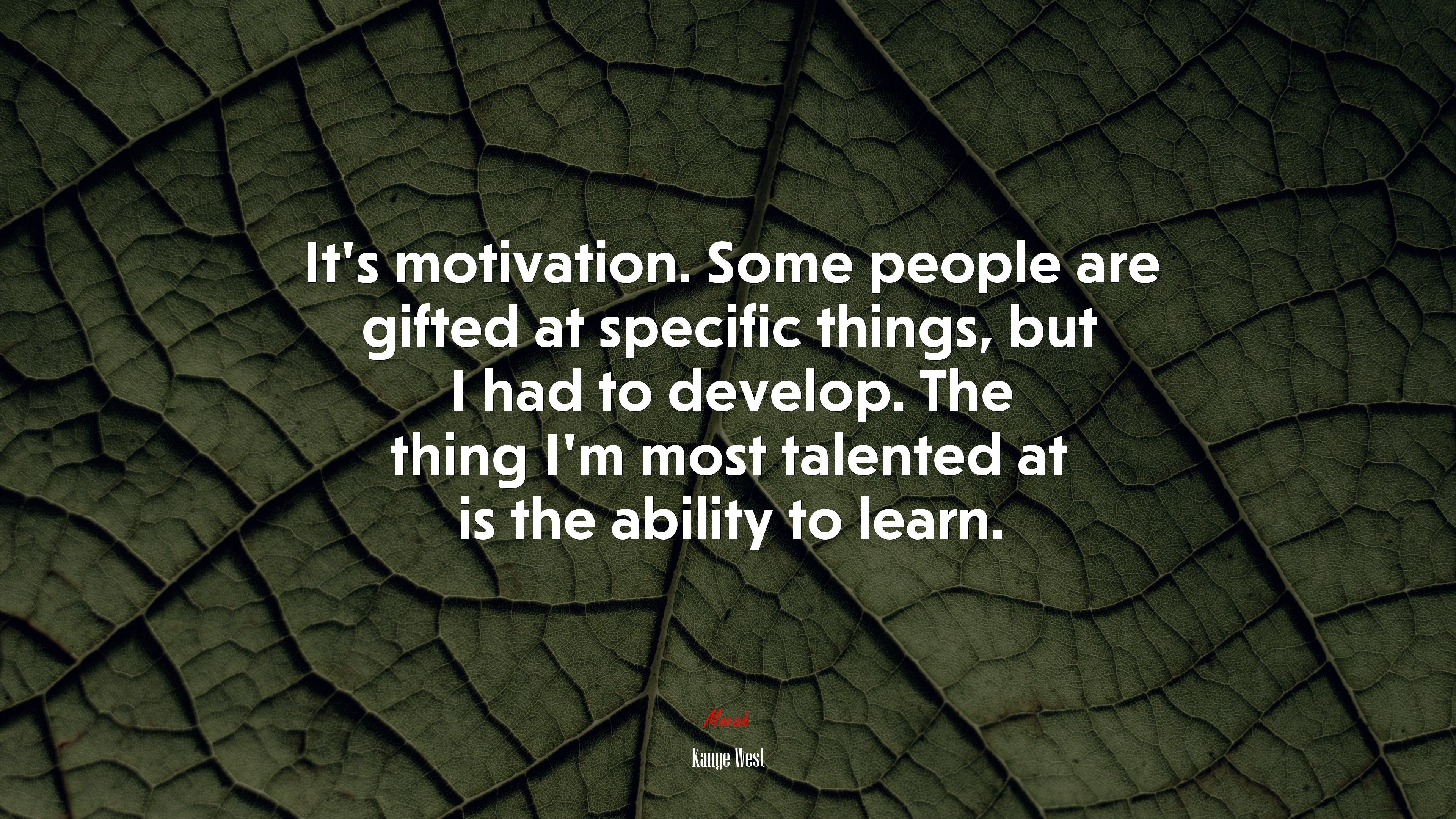 3840x2160 Kanye West quote, HD Wallpaper