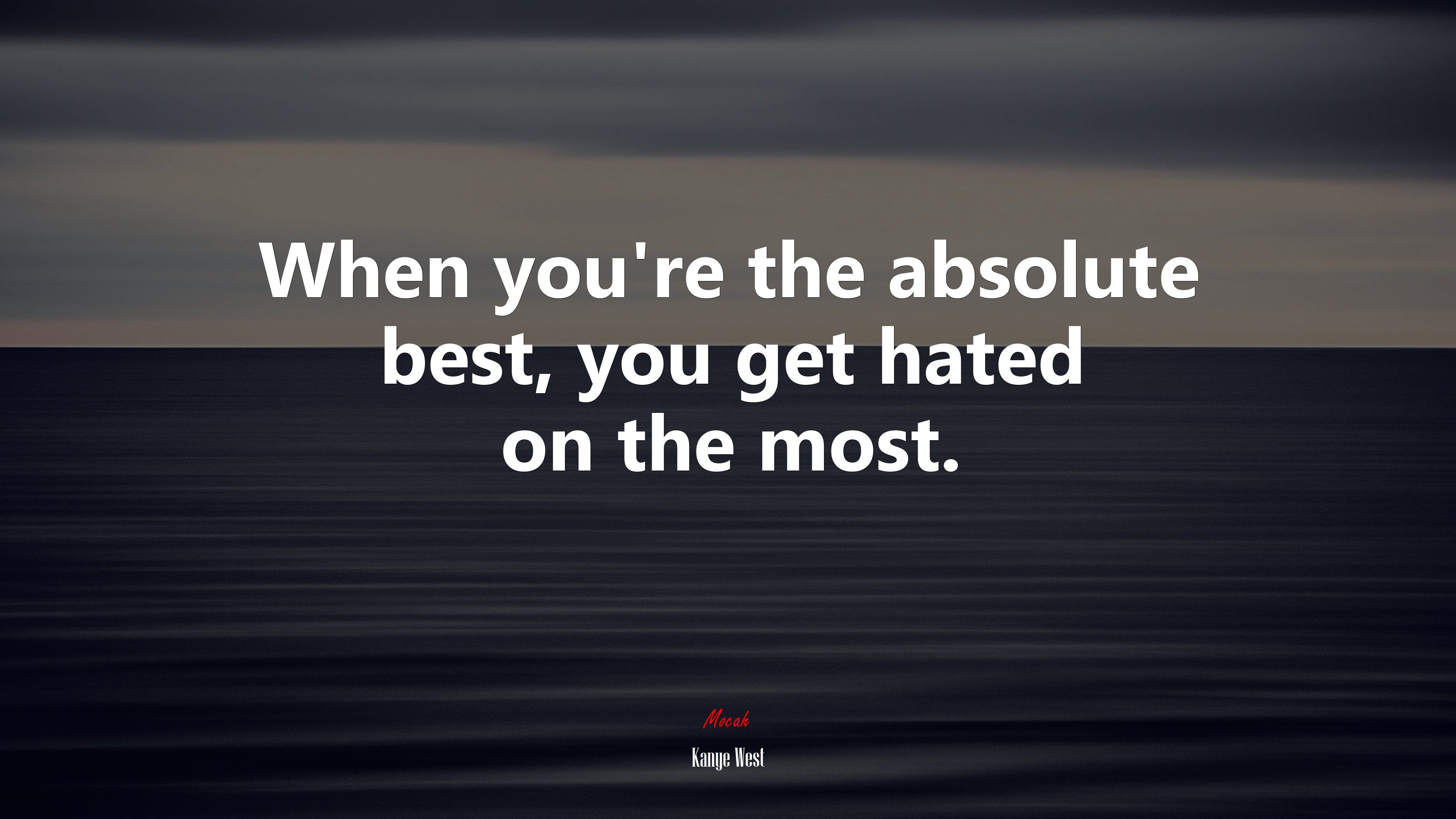 3840x2160 Kanye West quote, HD Wallpaper