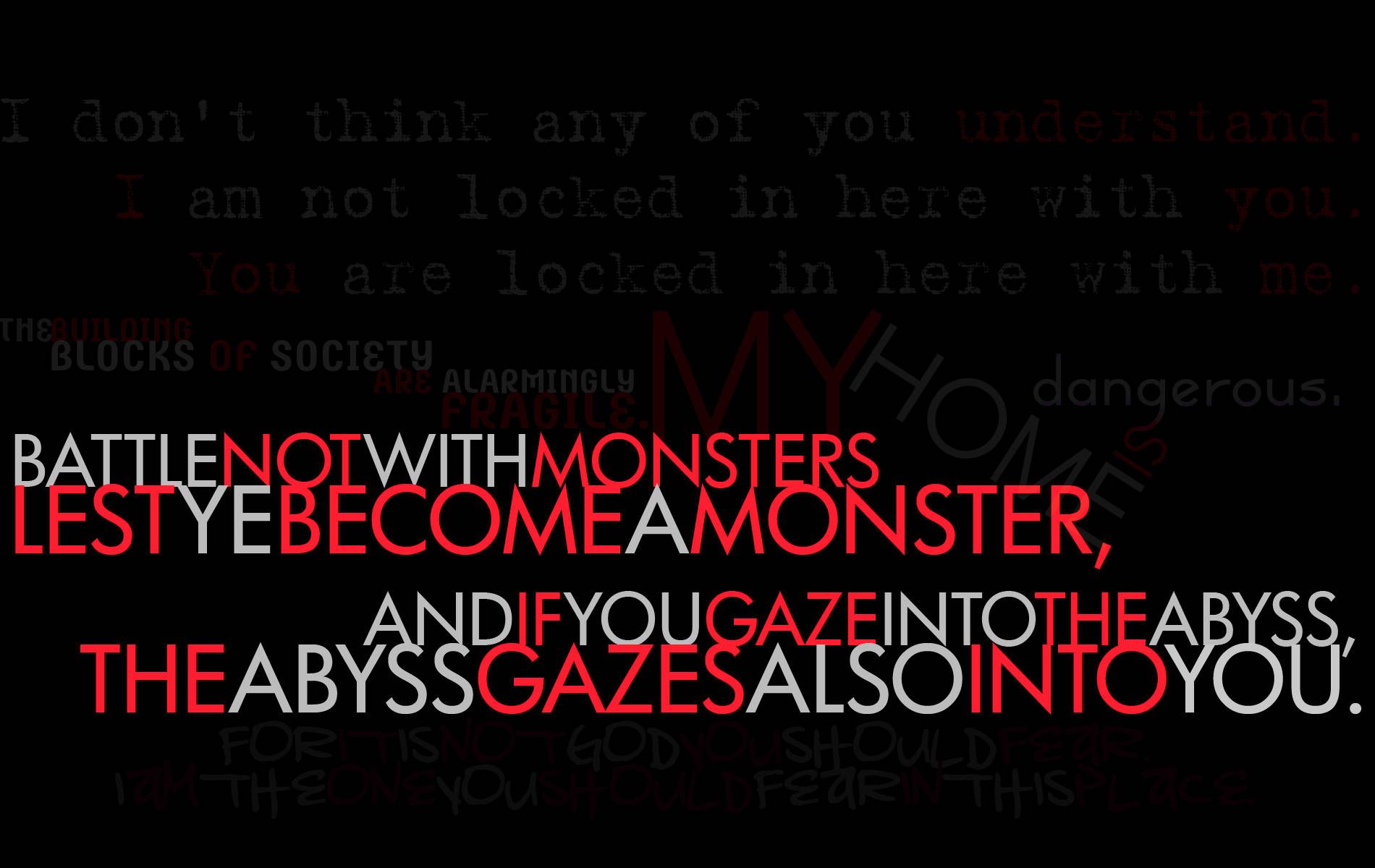 1900x1200 Dark Quotes Wallpaper