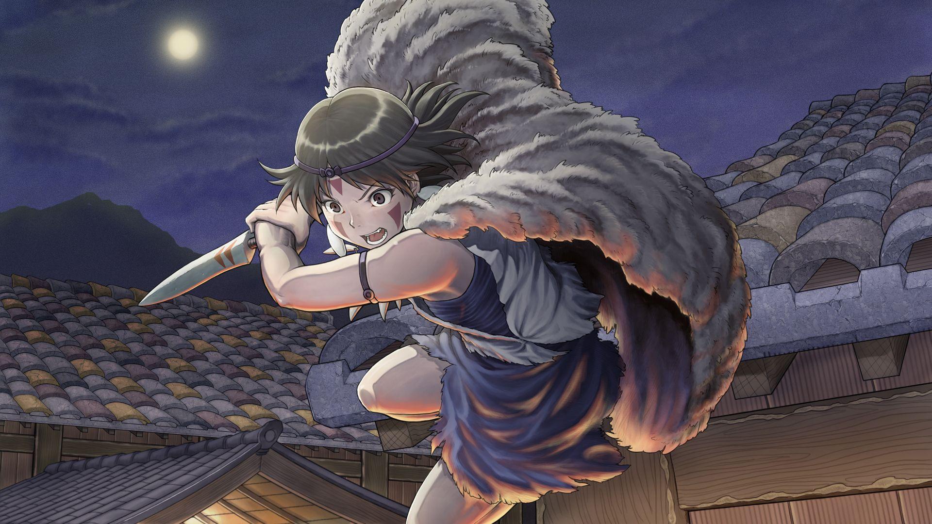 1920x1080 San (Mononoke Hime) HD Wallpaper Anime Image Board