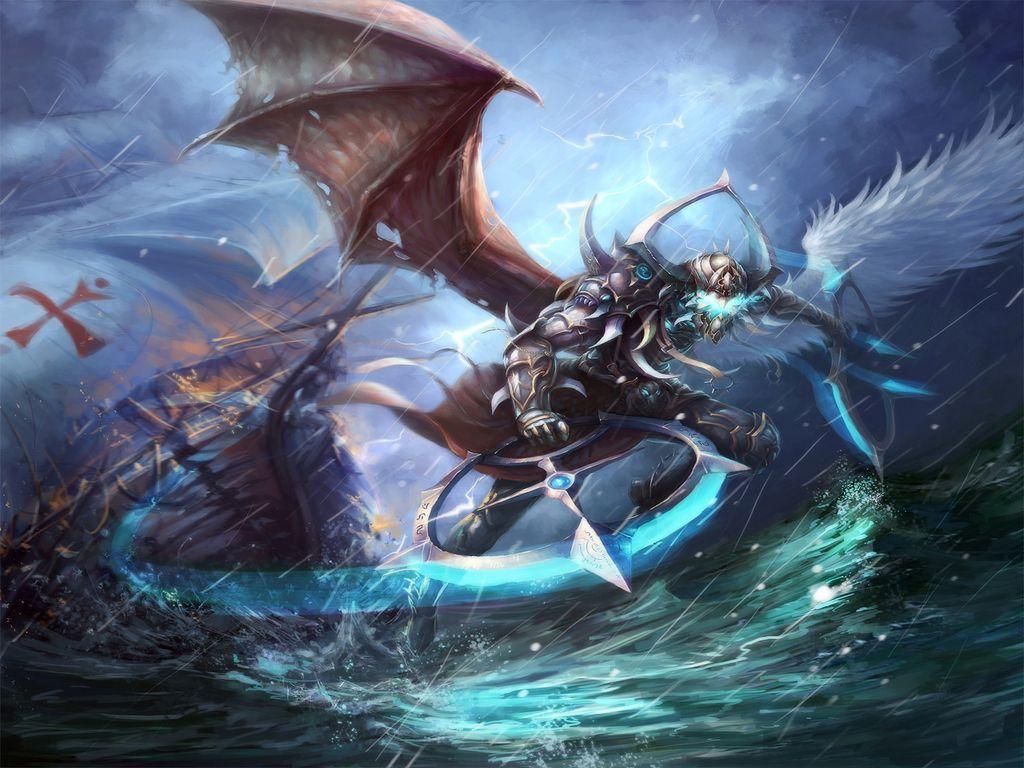1024x768 Fantasy Knight Wallpaper