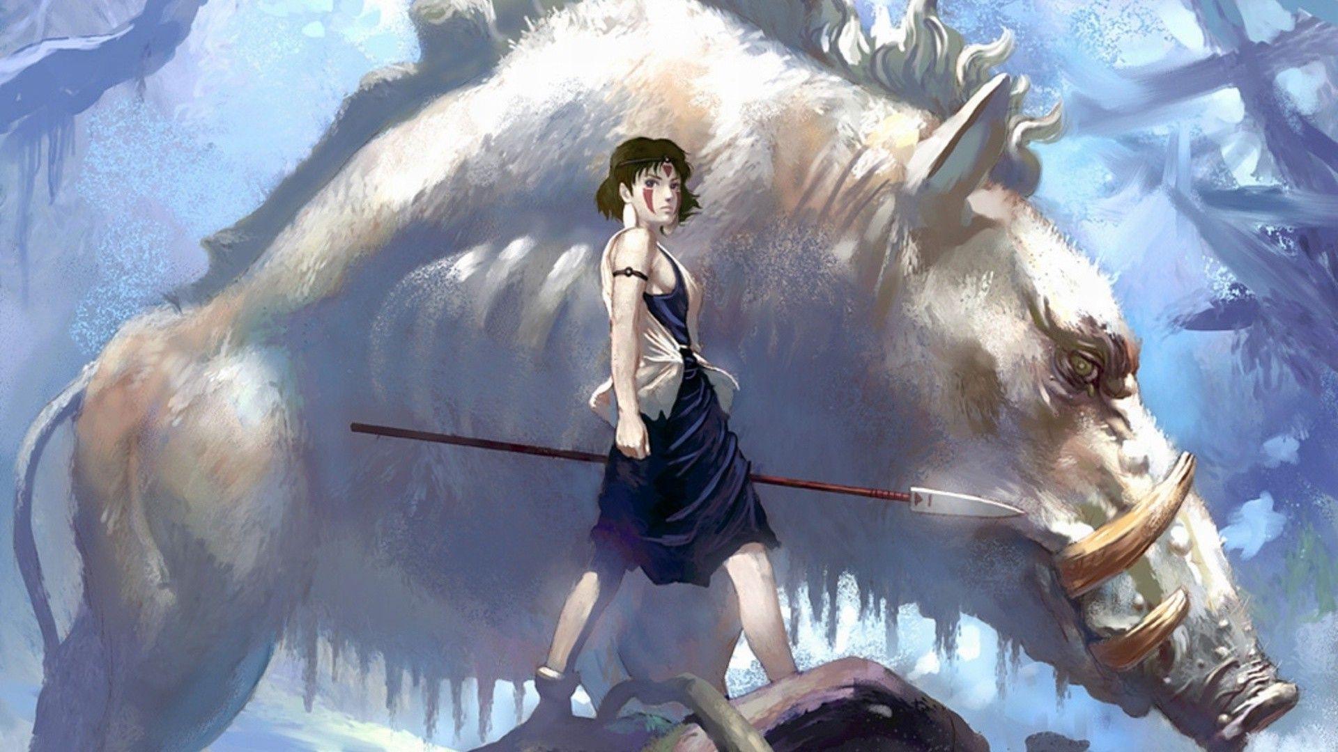 Featured image of post Princess Mononoke Aesthetic Studio Ghibli Desktop Wallpaper