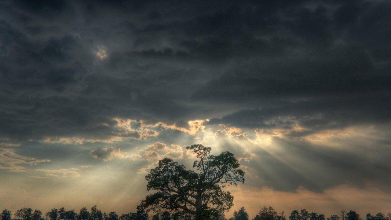 1280x720 Clouds Rain, Free, Nature, Windows, Wallpaper, Landscape