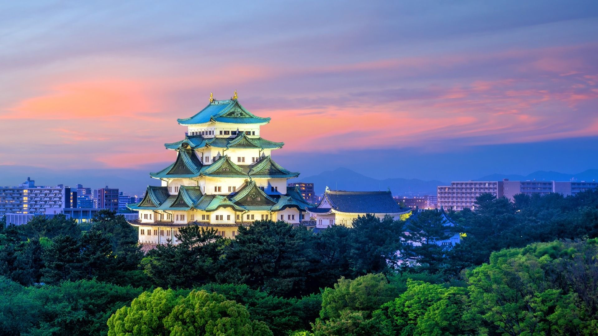1920x1080 Magnificent Highlights of Nagoya Castle