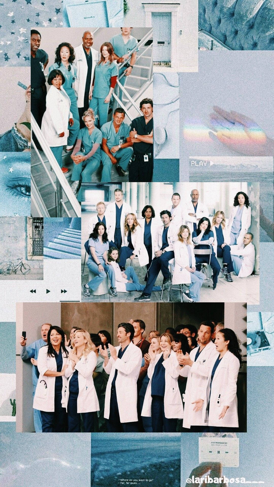 1080x1920 Grey's Anatomy Aesthetic Collage