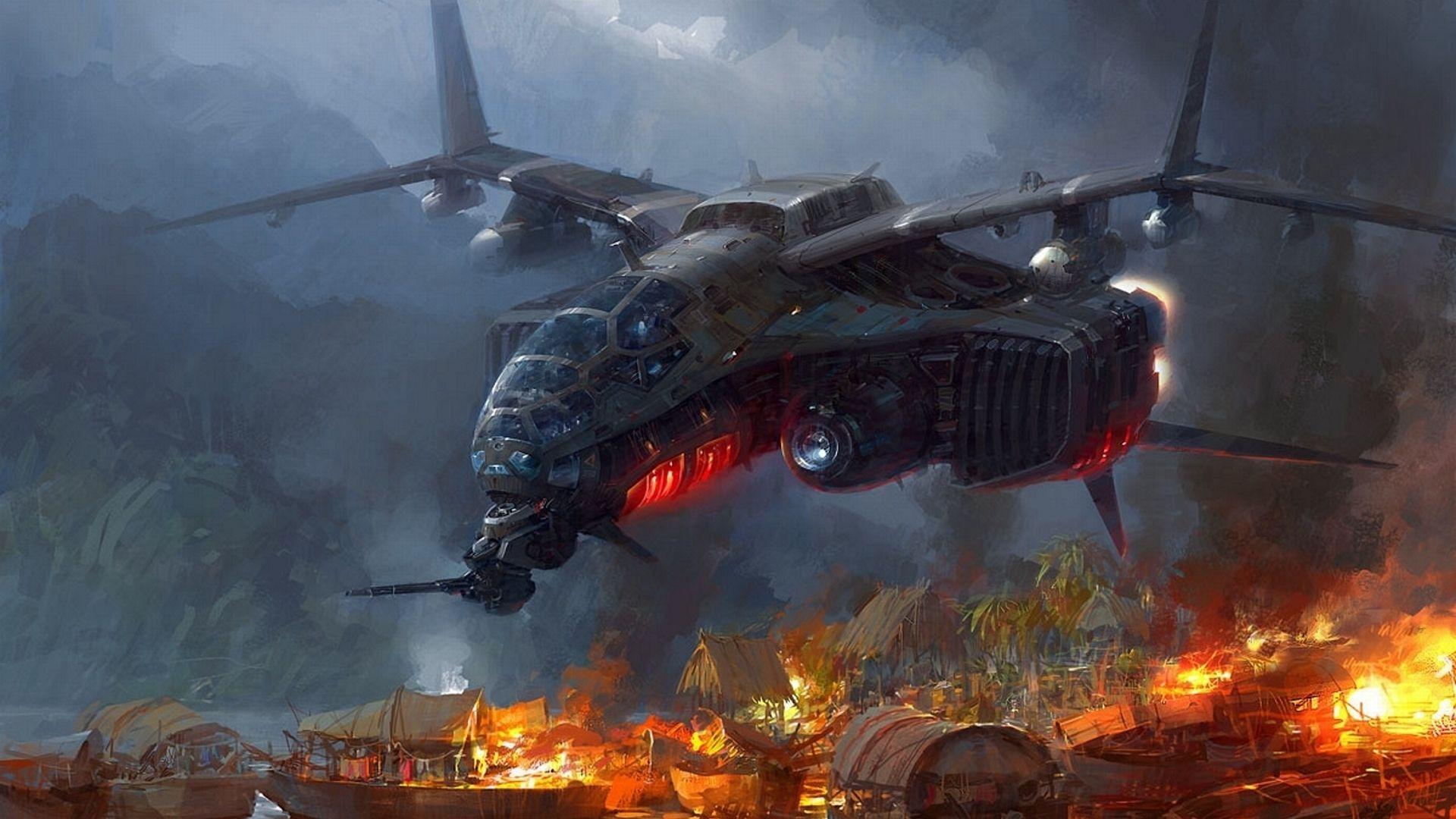 1920x1080 Sci Fi Aircraft Wallpaper 1 X 1080
