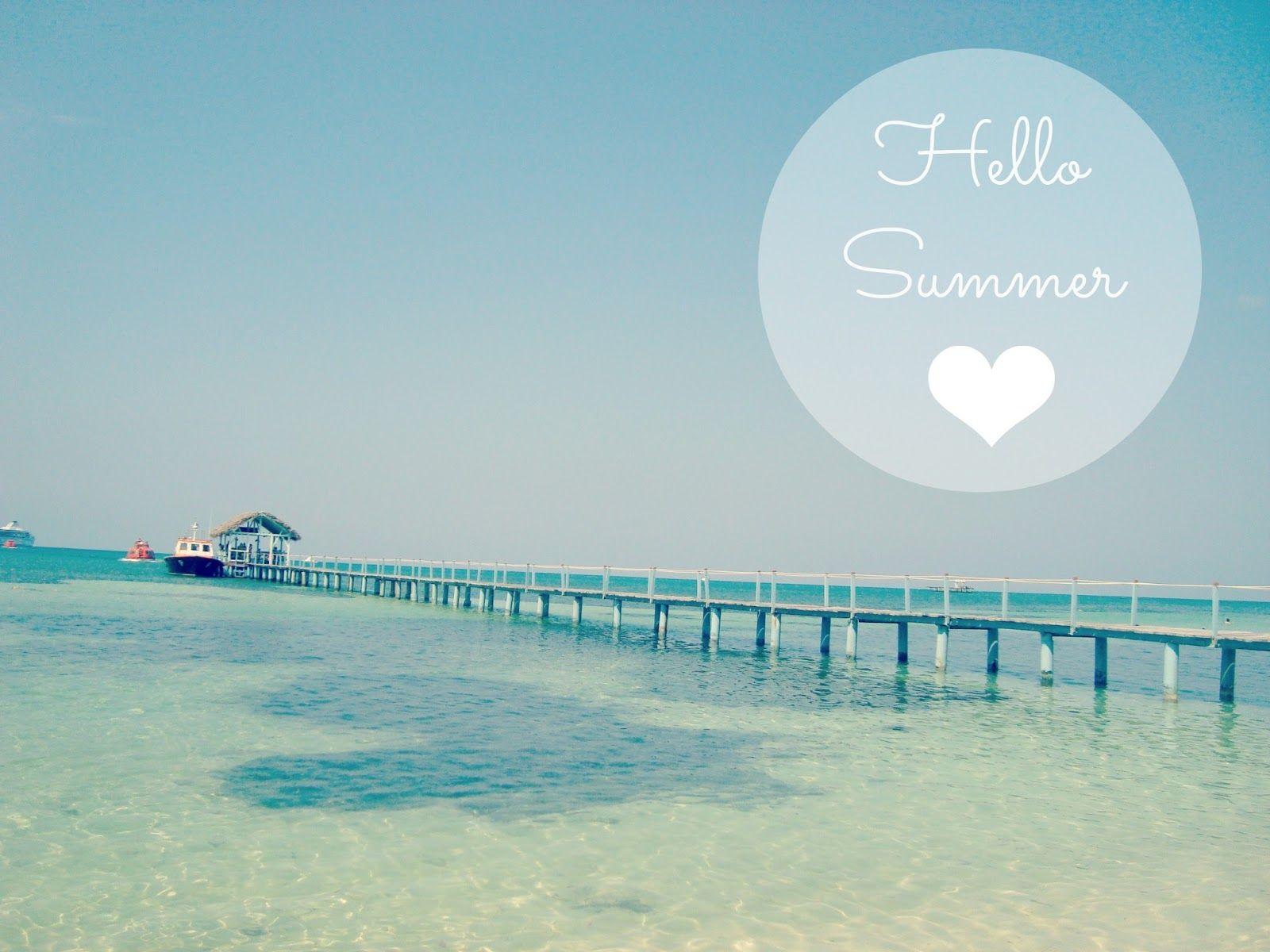 1600x1200 Hello summer with love