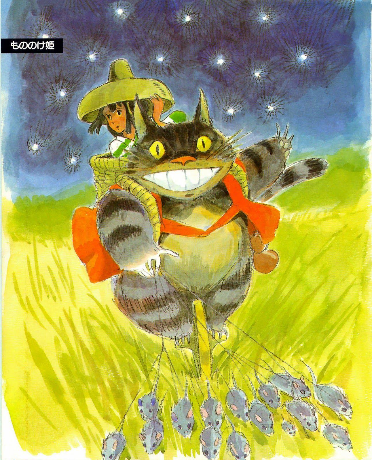 1292x1600 New Miyazaki Book: Princess Mononoke: The First Story