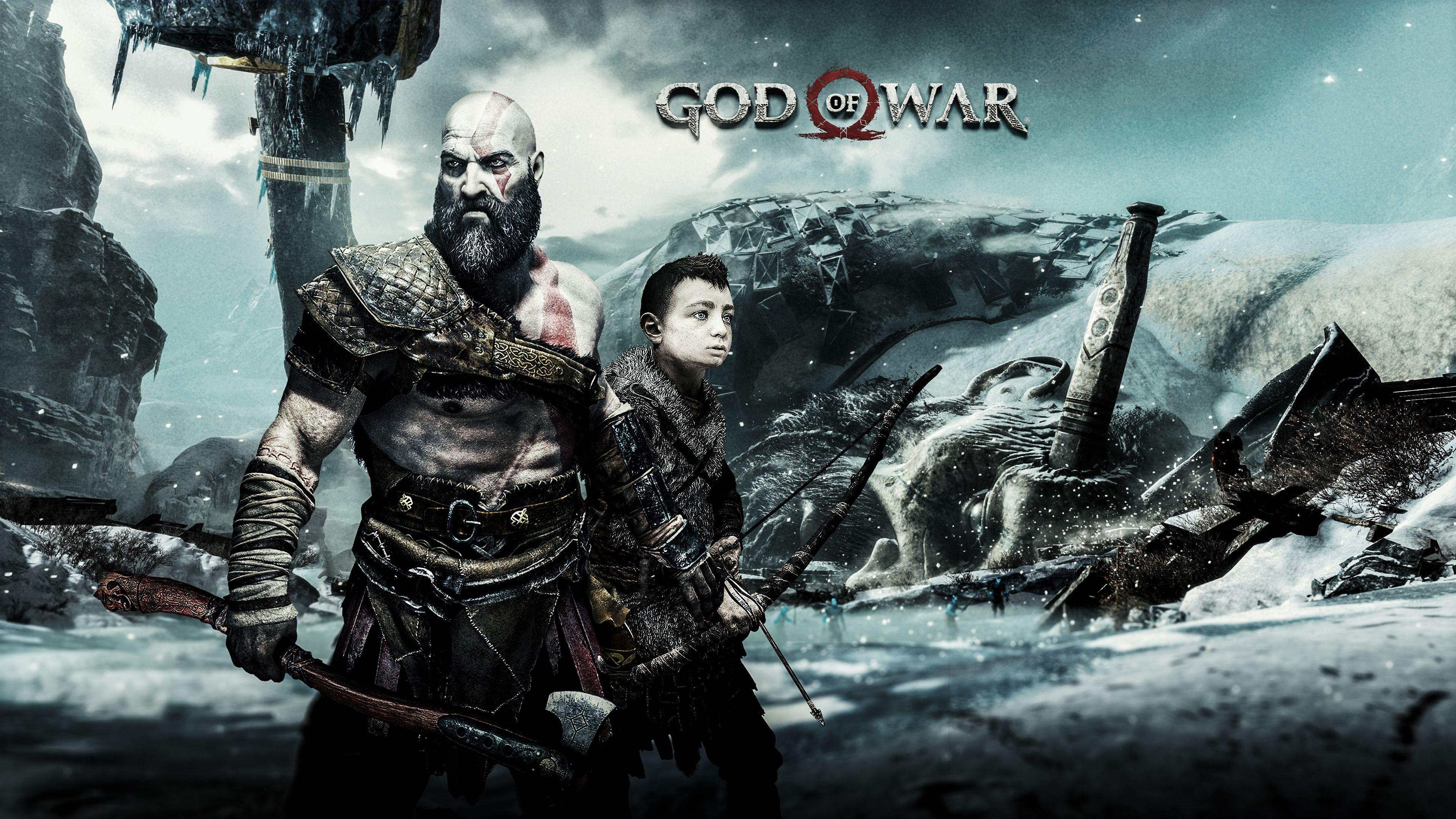 God of war 4 1080P, 2K, 4K, 5K HD wallpapers free download
