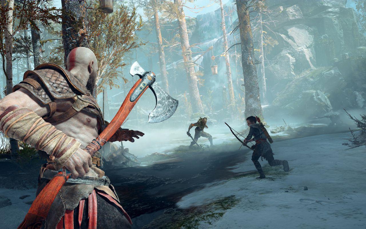 1280x800 God Of War 4 2018 Ps4 4k 720P HD 4k Wallpaper