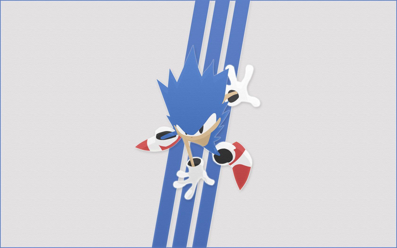 1680x1050 Sonic: Abstract Blue Streak Phone Tablet Wallpaper