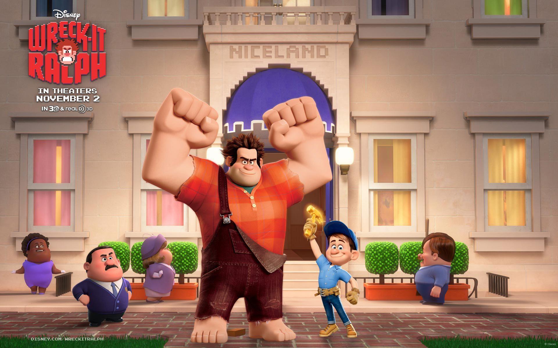 1920x1200 WRECK IT RALPH Wallpaper
