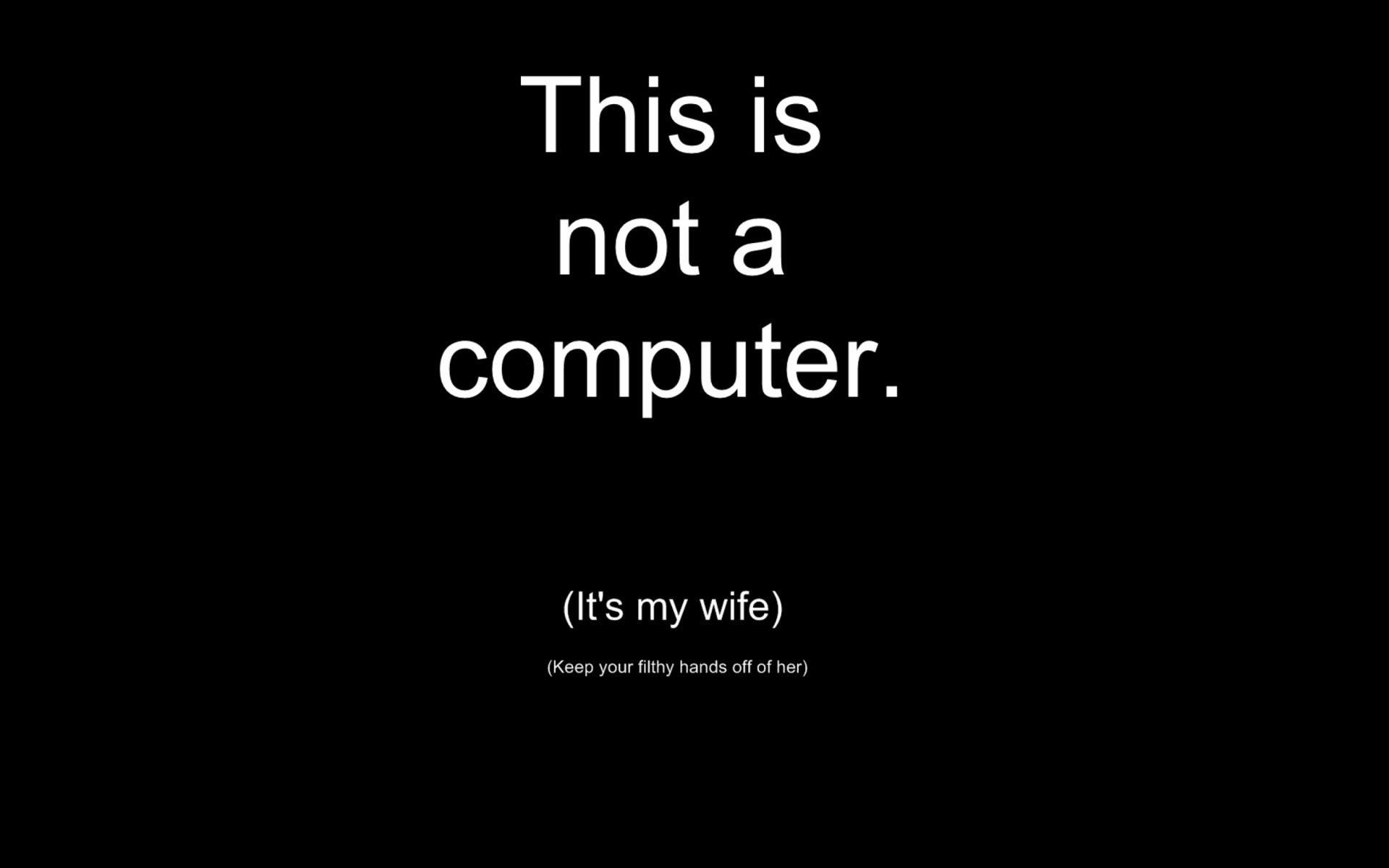 Hình nền máy tính 1080p 1920x1200 Funny Wife