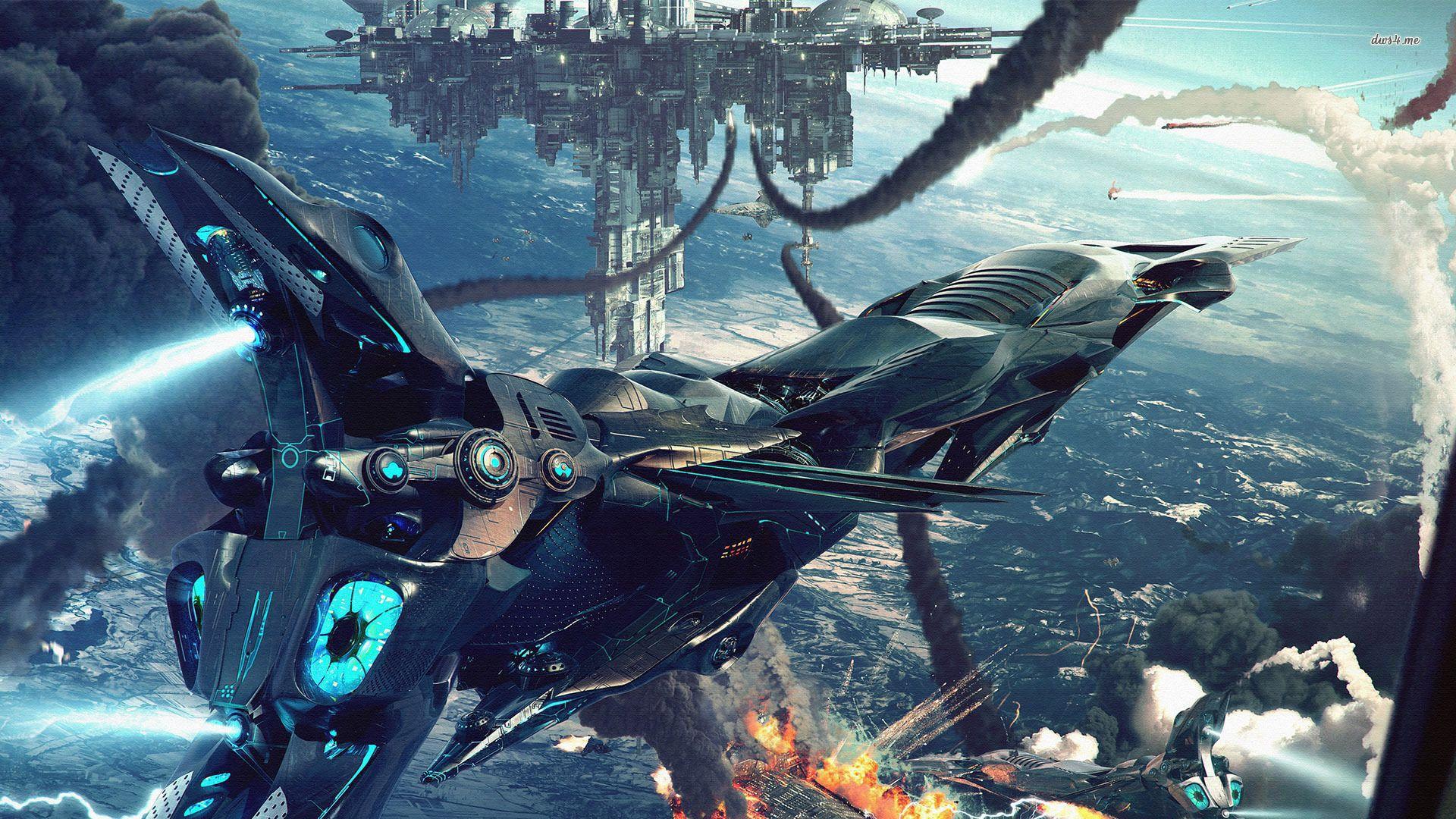 1920x1080 Sci Fi Aircraft Wallpaper 24 X 1080