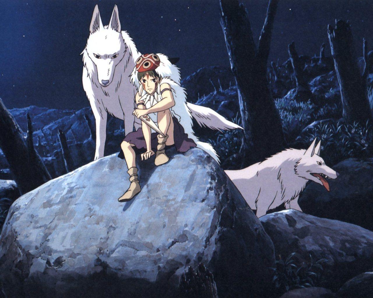 1280x1024 hayao miyazaki princess mononoke studio ghibli anime manga