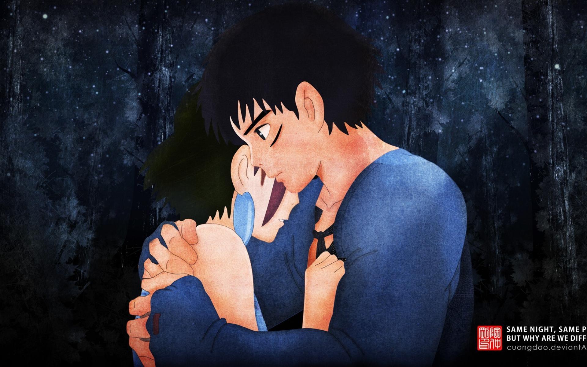 1920x1200 Night princess mononoke studio ghibli same wallpaper