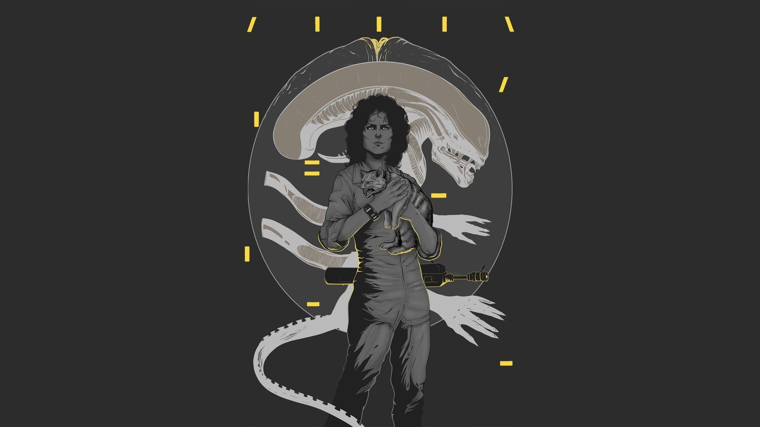 2560x1440 Alien Movie Wallpaper