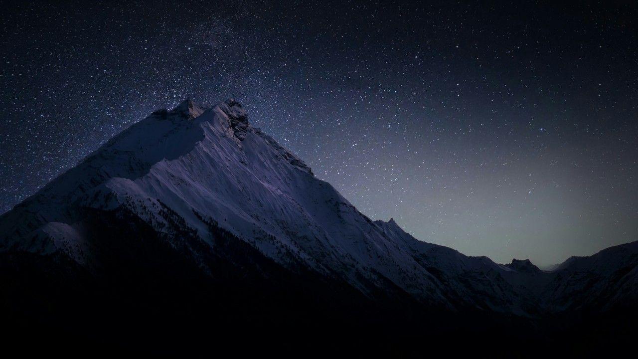 Dark Night Mountains Wallpapers - Top Free Dark Night Mountains Backgrounds  - WallpaperAccess
